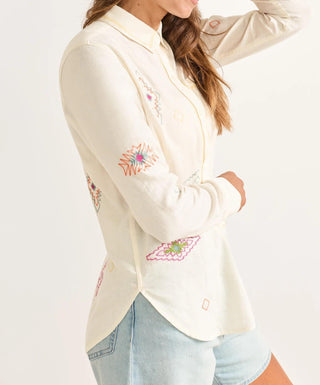 Women's Perfect One Pocket Shirt Ivory