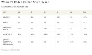 Rodeo Cotton Shacket Stormy Blue