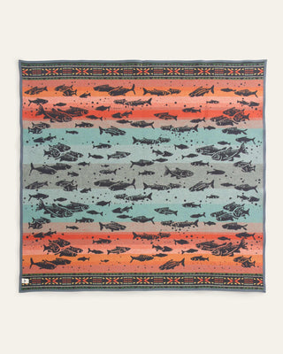 Salmon Run Throw