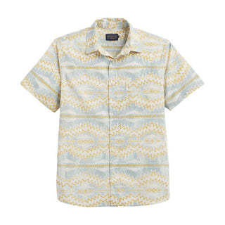 Shoreline Short Sleeve Shirt Sunset Pass Blue