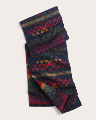Jacquard Scarf Autumn Birch Navy