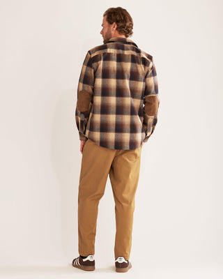 Trail Shirt Brown Navy Ombre