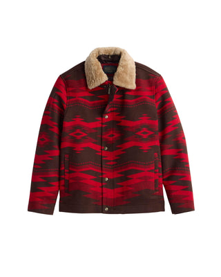 Men's Silverton Coat Crown Point Red