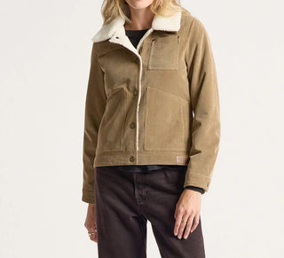 Wind River Corduroy Trucker Jacket Old Oak