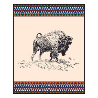 C.M. Russell Buffalo Blanket