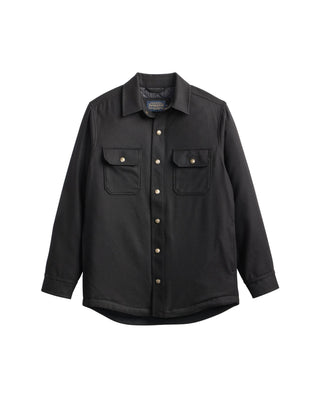 Men's Quilted Umatilla CPO Shirt Jacket Black