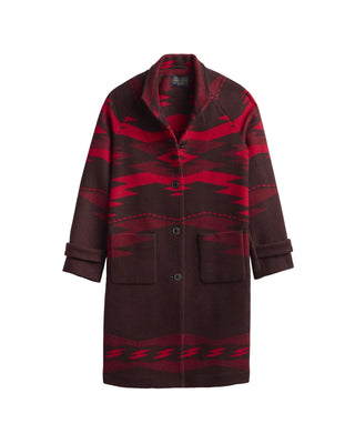 Women's Archive Coat Crown Point Maroon