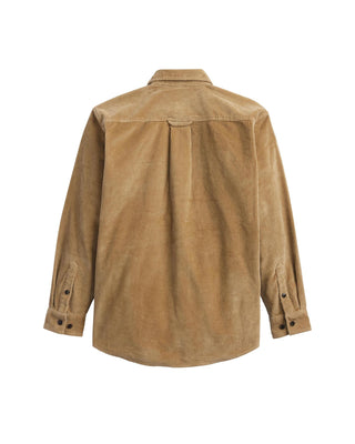 Men's Belmont Corduroy Shirt in Khaki/Lost Trail