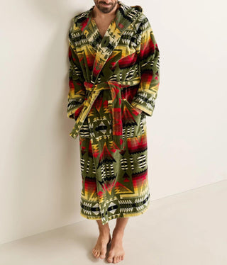 Men's Robe Ponderosa Green
