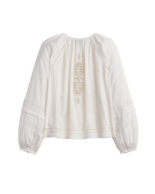 Women's Athena Blouse Ivory