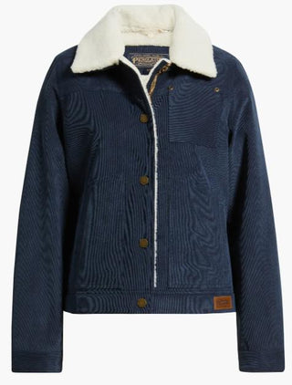 Wind River Corduroy Trucker Jacket Navy