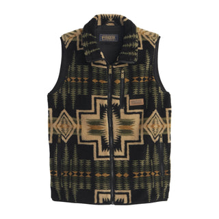Mesa Berber Vest Green Tan Harding