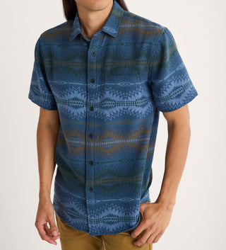 Gateway Short Sleeve Shirt Sunset Pass Navy