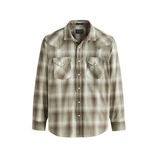 Frontier Shirt Grey/Green Plaid