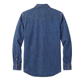 Men's Gambler Denim Blue Shirt