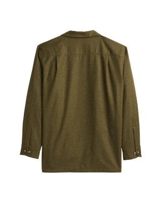 Men's Board Shirt Green Mix Regular And Tall