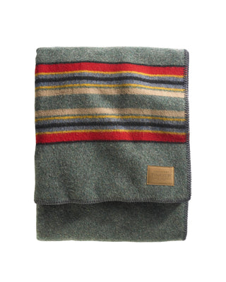 Yakima Camp Twin Blanket Green Heather