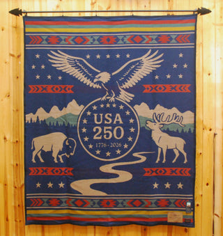America's 250th Anniversary Commemorative Blanket