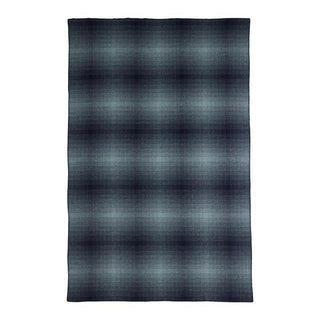 Eco-Wise Easy Care Twin Blanket Shale/Navy Plaid