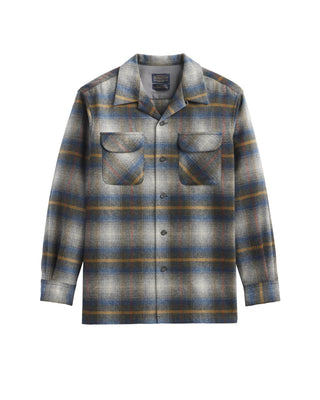 Men's Board Shirt Grey Multi Plaid