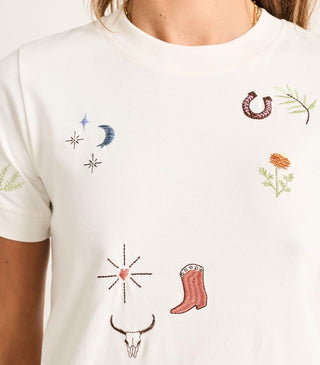 Women's Deschutes Charm Tee Shirt Ivory