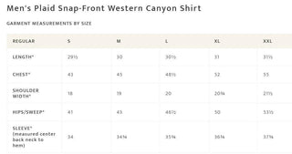 Men's Canyon Western Shirt Red Mix Large