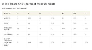 Men's Board Shirt Oxford Mix Large