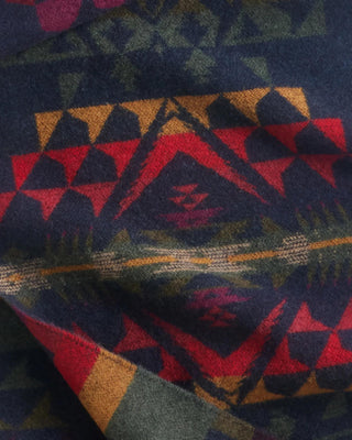 Jacquard Scarf Autumn Birch Navy