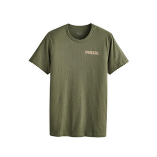 Solstice Canyon Bison Graphic Tee T-Shirt Olive