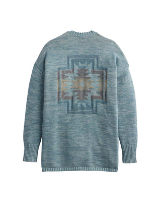 Women's Sierra Springs Cardigan Sea Blue Mix
