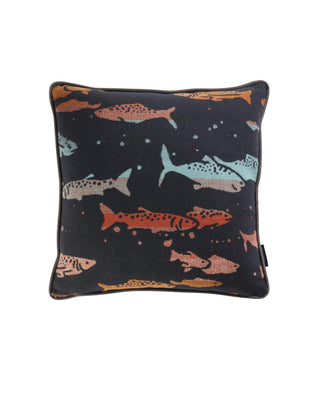Salmon Run Pillow 18 x 18 inches
