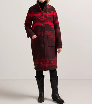 Women's Archive Coat Crown Point Maroon