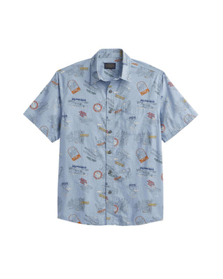 Men's Shoreline Shirt National Park Blue