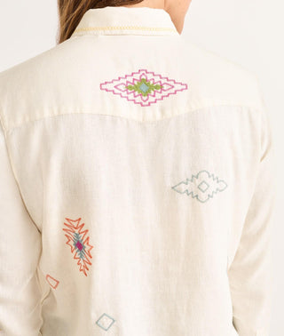 Women's Perfect One Pocket Shirt Ivory