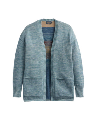 Women's Sierra Springs Cardigan Sea Blue Mix