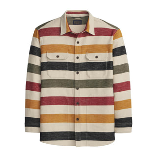 Driftwood Chamois Shirt Glacier Stripe