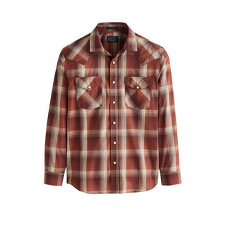 Frontier Shirt Rusty Red/Tan Plaid