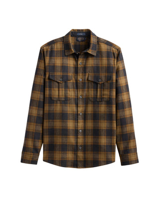 Men' Scout Shirt Olive Black Check