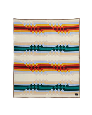 Middle Waters Jacquard Blanket