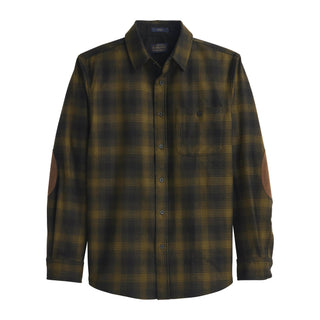 Trail Shirt Olive Green Plaid