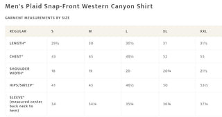 Men's Canyon Shirt Charcoal Ombre Plaid In Regular & Tall