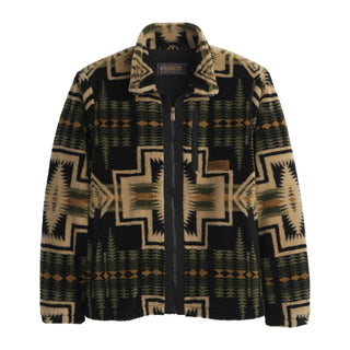 Tahuya Berber Jacket Green Tan Harding