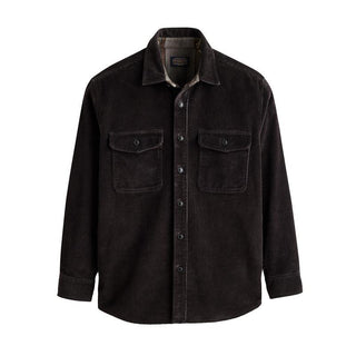 Belmont Corduroy Overshirt Charcoal