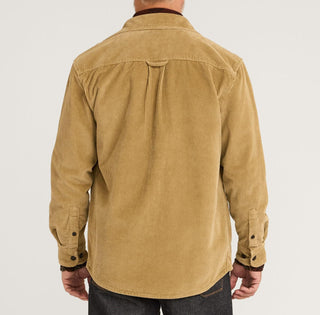 Belmont Corduroy Overshirt Khaki