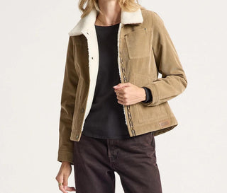 Wind River Corduroy Trucker Jacket Old Oak