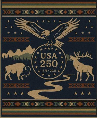 America's 250th Anniversary Commemorative Blanket