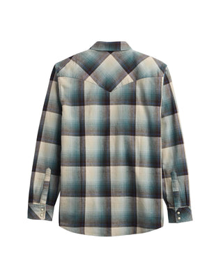 Men's Wyatt Shirt Blue Plaid