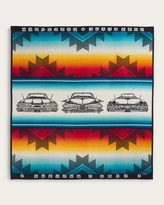 Bobby Ruiz Corazon y Vida 64 x 72 inch Blanket