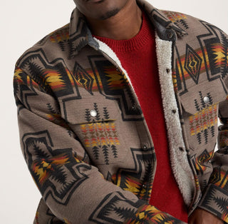 Bay City Shirt Jacket Harding Tan