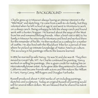 C.M. Russell Buffalo Blanket